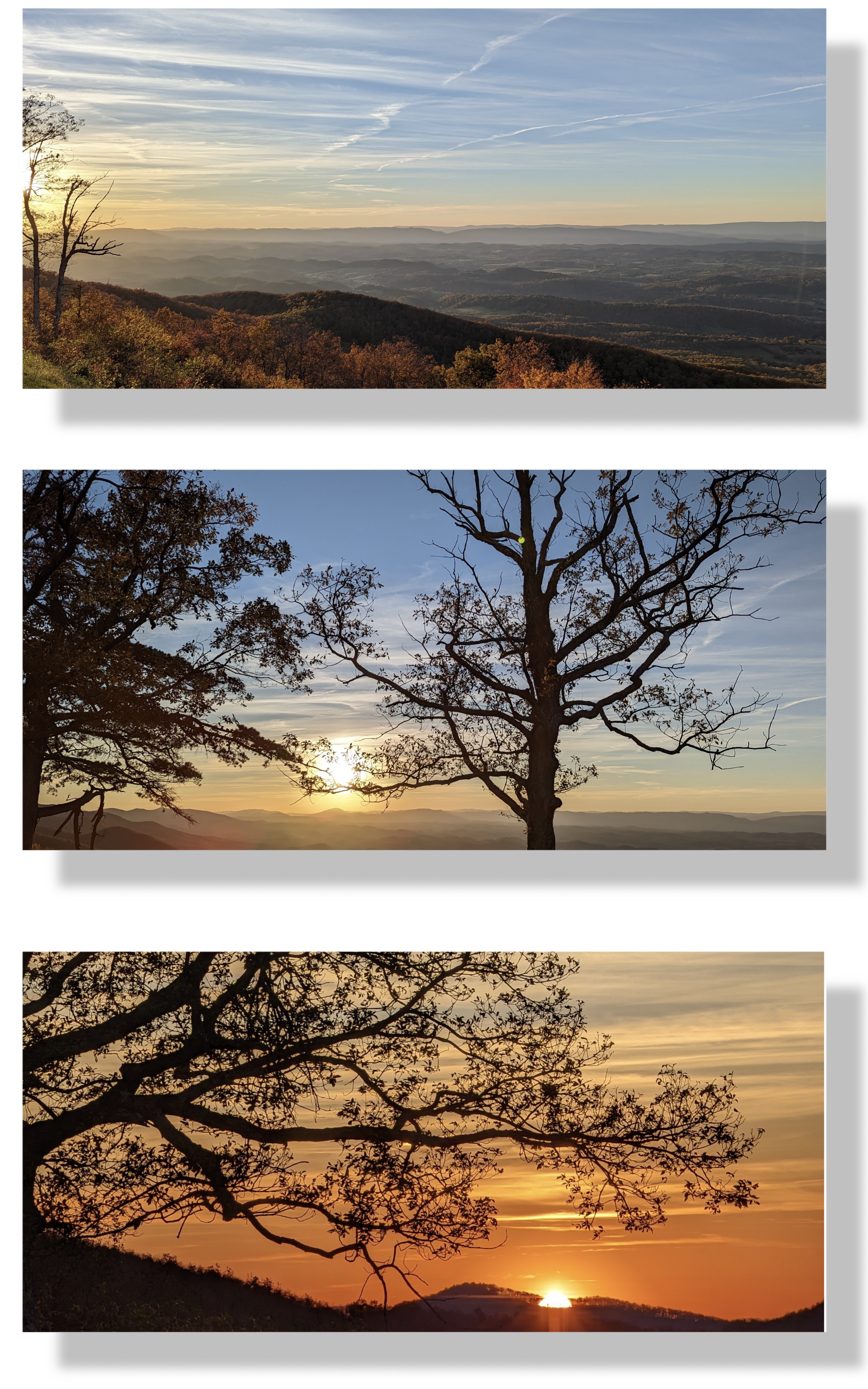 Sunset on Blue Ridge