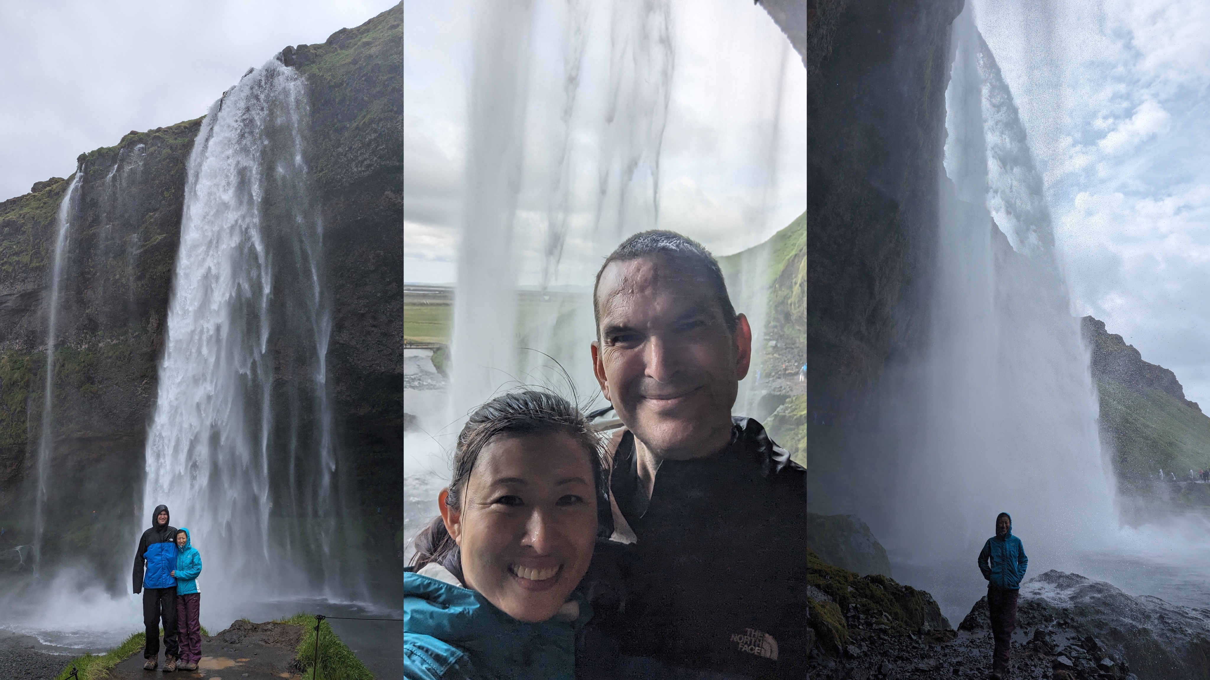 Counter clockwise around the falls