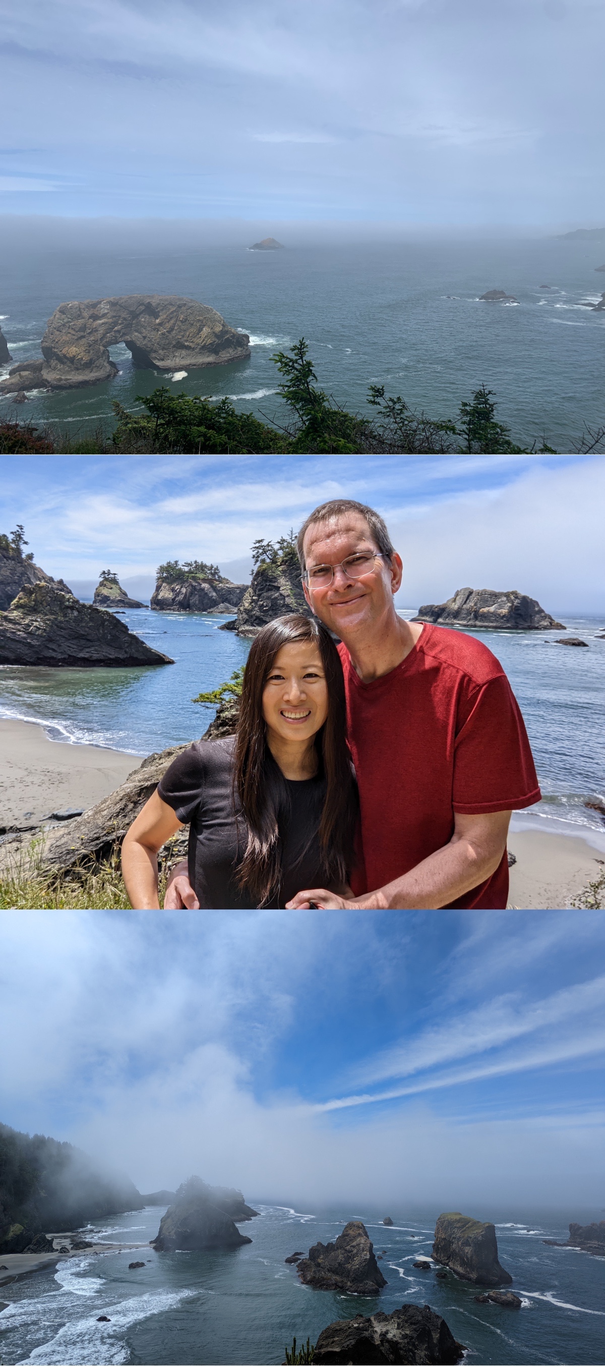 Arch Rock. Secret Beach