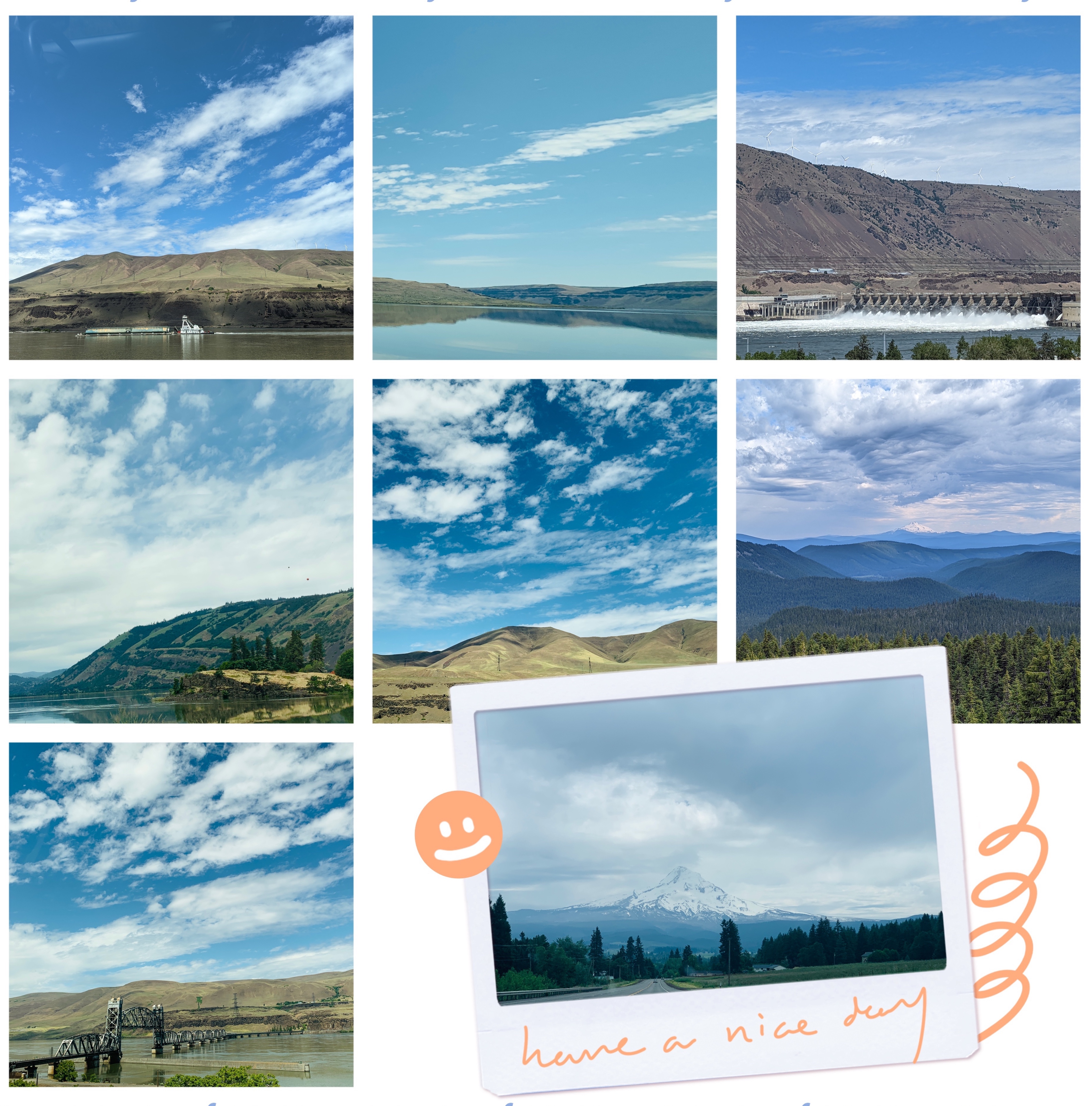 On the way to Mt Hood 去往胡德山途中